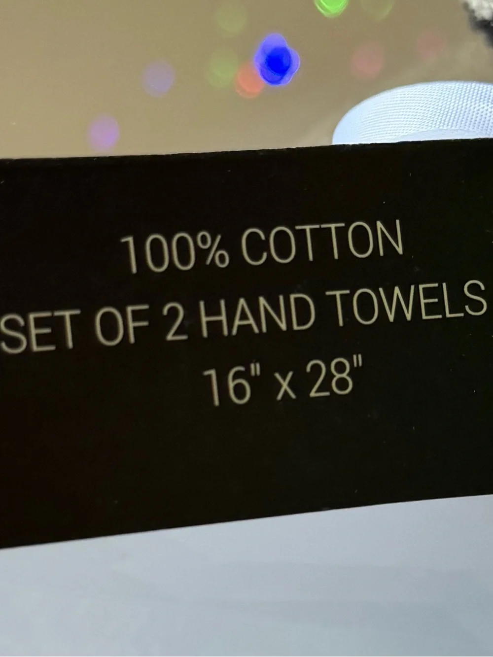 Rachel Zoe Leopard Cheetah Print 100% Cotton Hand Towels Set of 2 Bathroom Decor